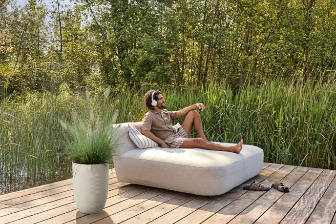 sereh haut 30cm beige champignon